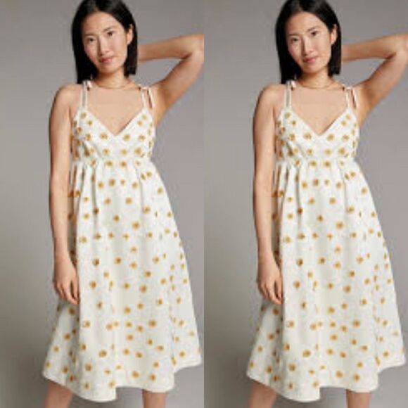 Anthropologie Dresses & Skirts - Anthropologie Calysta Spotted Midi Dress